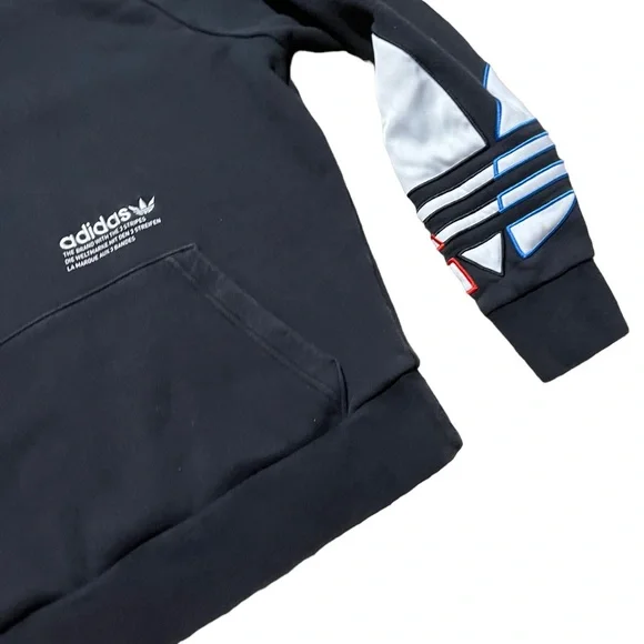 Adidas Originals Black Hoodie | Men's XS - Picture 3 of 7